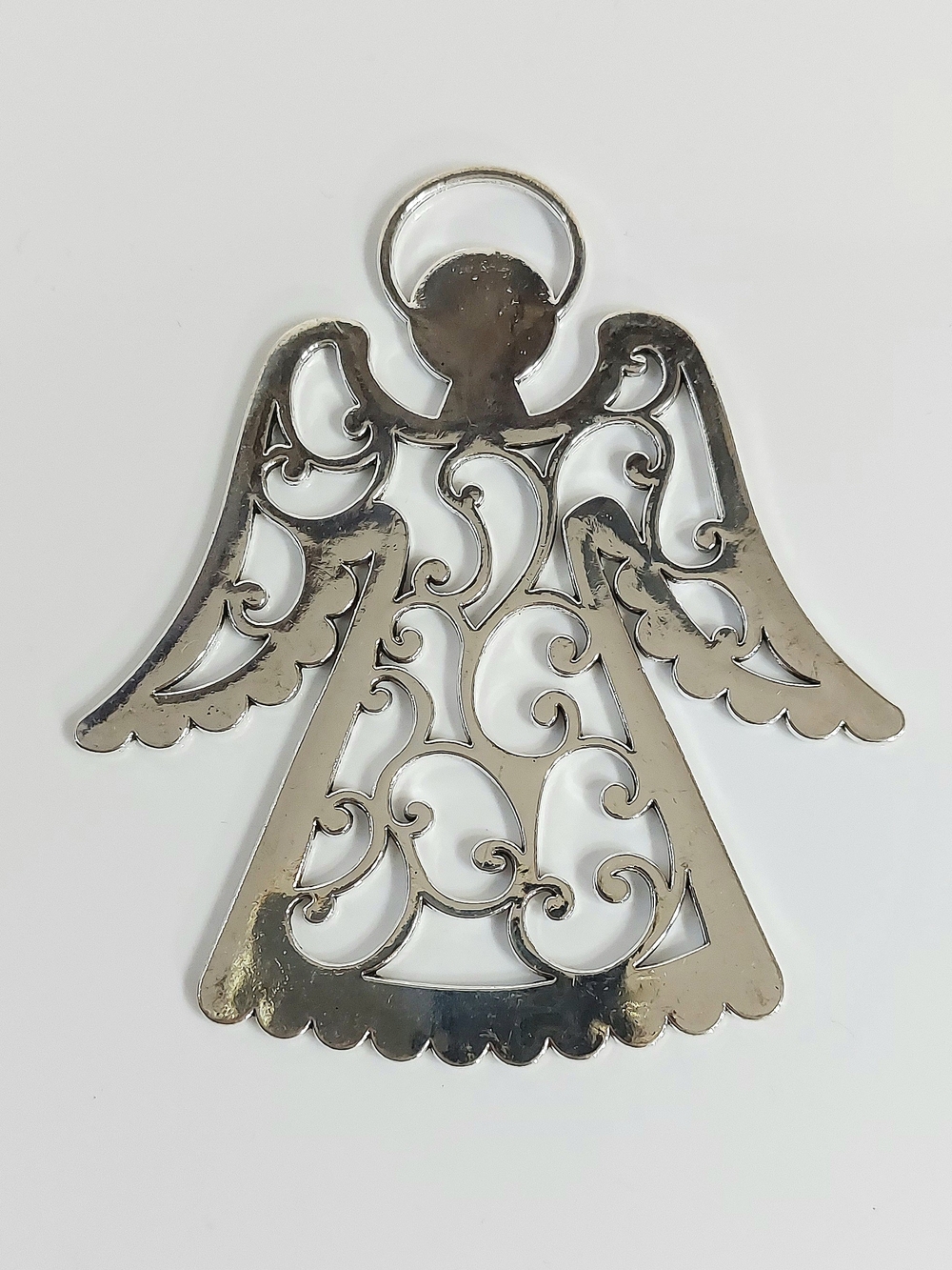 Silver Tone Angel Pendant - Womens Jewelry